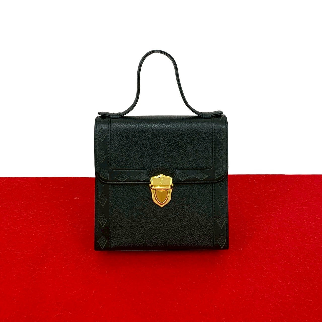 イヴ・サンローラン　ハンドバッグ　ヴィンテージ YVES SAINT LAURENT イヴ・サンローラン (Vintage) ハンドバッグ – Trip