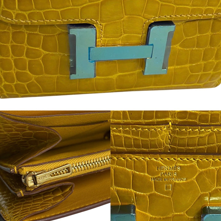 HERMES Constance Compact Alligator