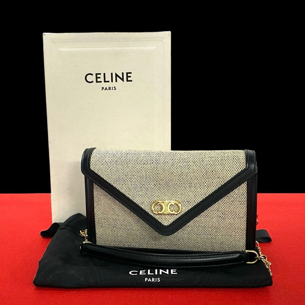 CELINE トリオンフ チェーン ショルダー – Trip