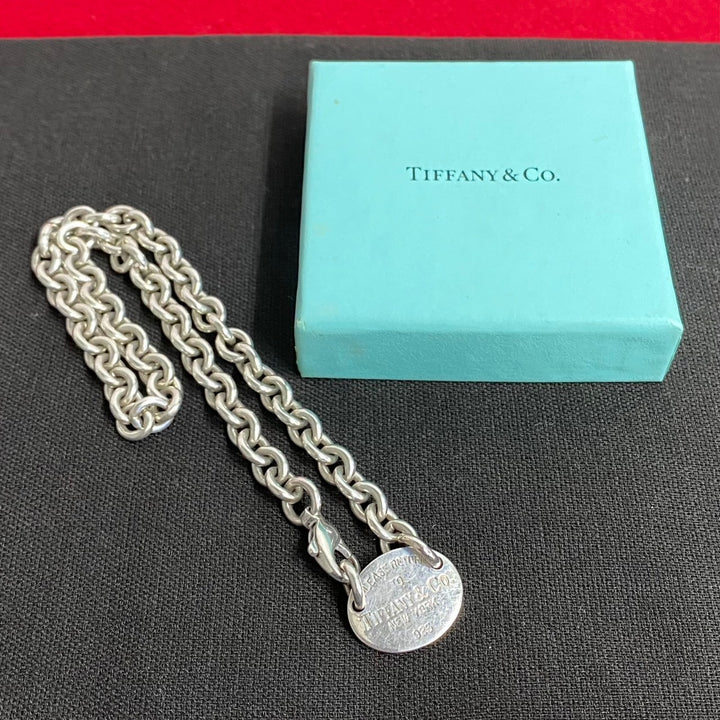 TIFFANY&Co. Vintage リターントゥ オーバル タグ チョーカー