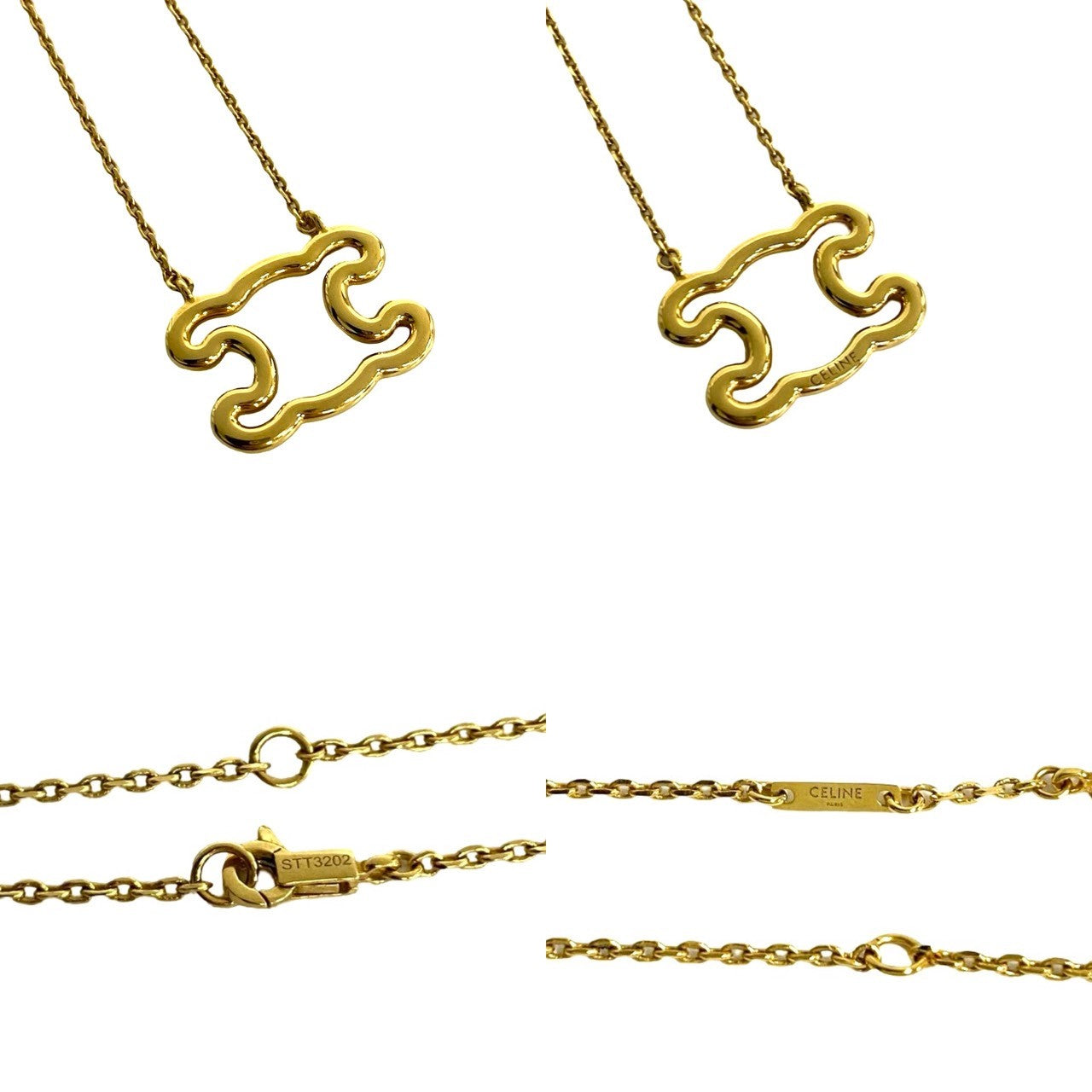 CELINE トリオンフ フレーム ネックレス – Trip