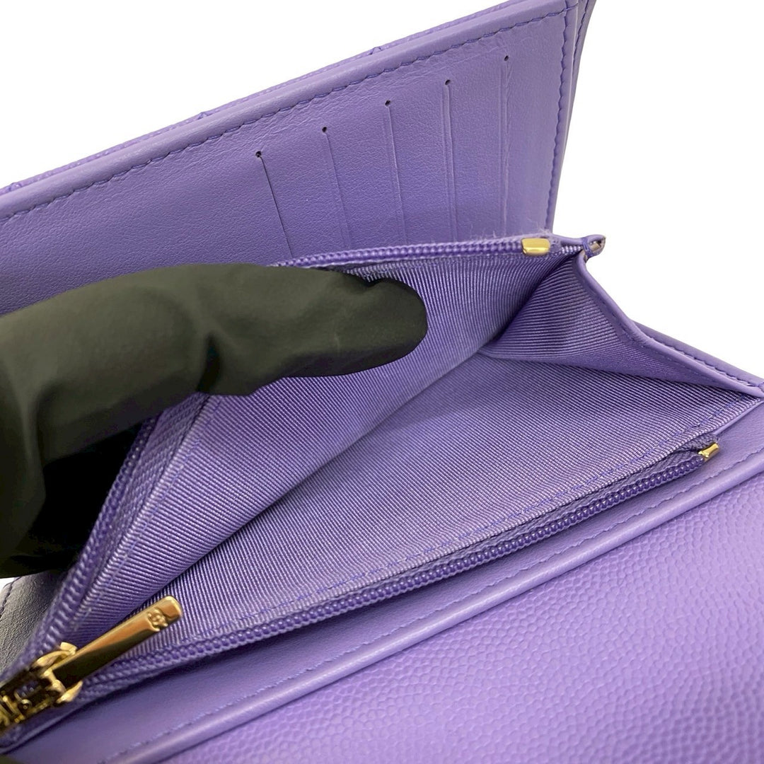 三つ折り財布 シャネル