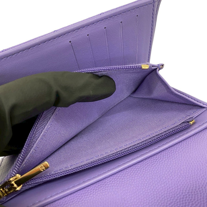 三つ折り財布 シャネル