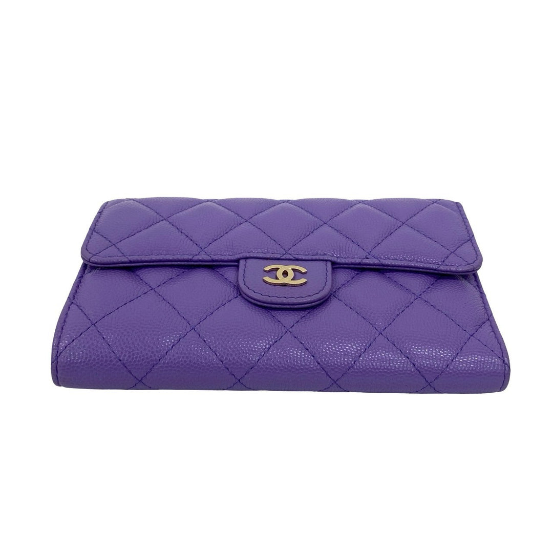 三つ折り財布 シャネル