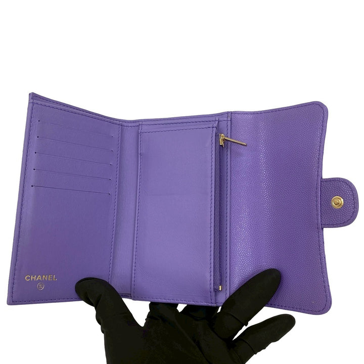 三つ折り財布 シャネル