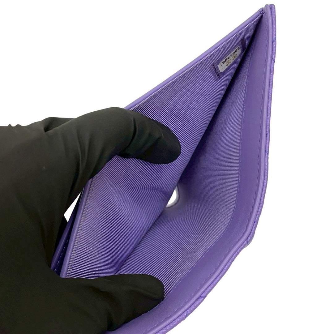 三つ折り財布 シャネル