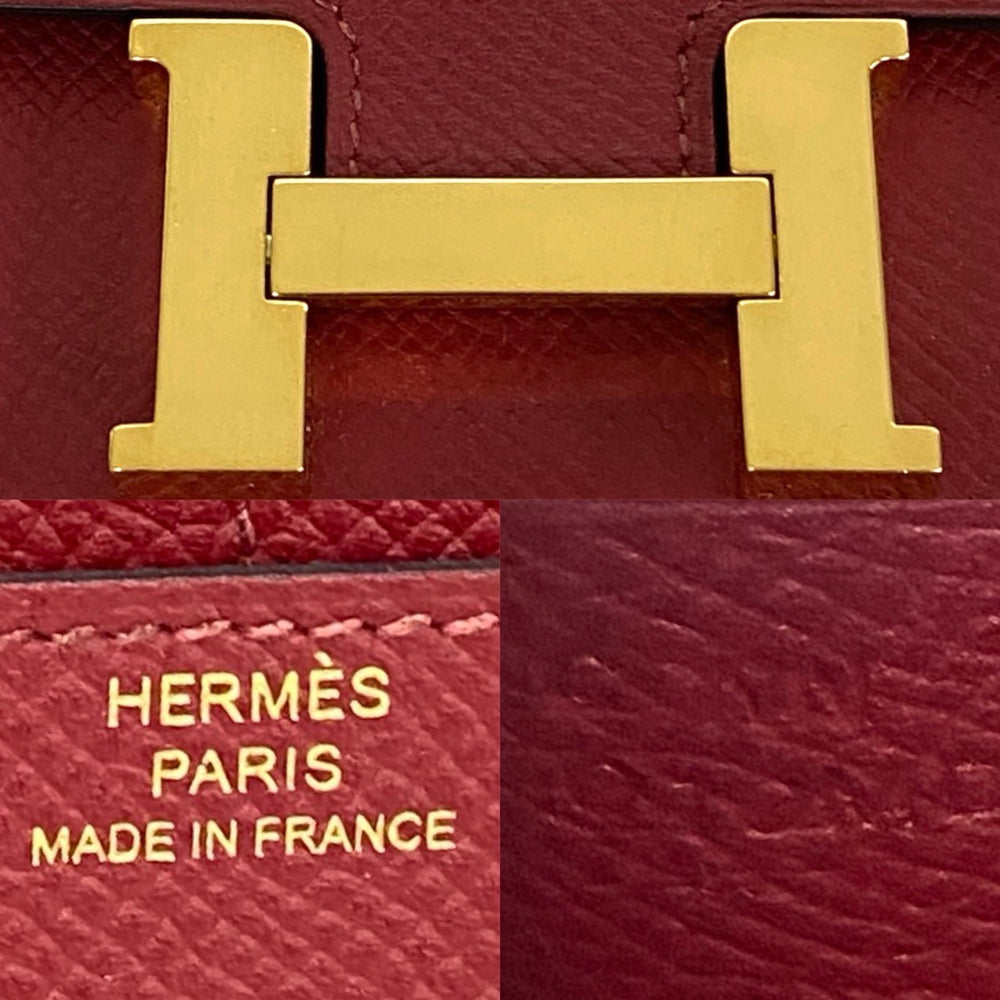 Bifold wallet Hermes Constance compact
