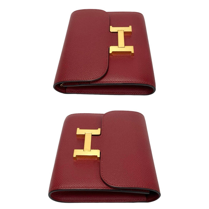 Bifold wallet Hermes Constance compact