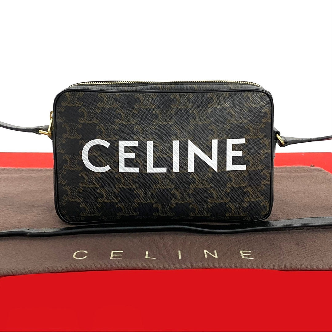 ショルダーバッグ セリーヌ トリオンフ メッセンジャーバッグ ミディアム