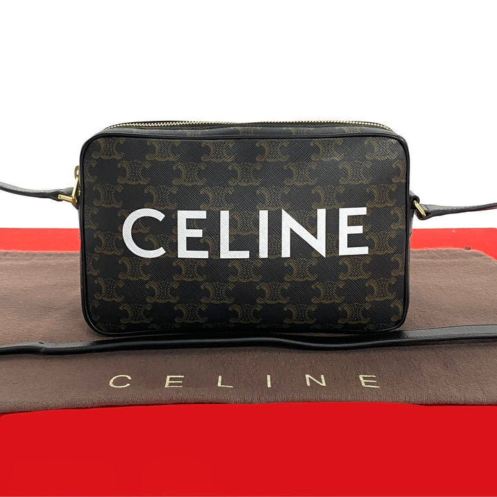 ショルダーバッグ セリーヌ トリオンフ メッセンジャーバッグ ミディアム