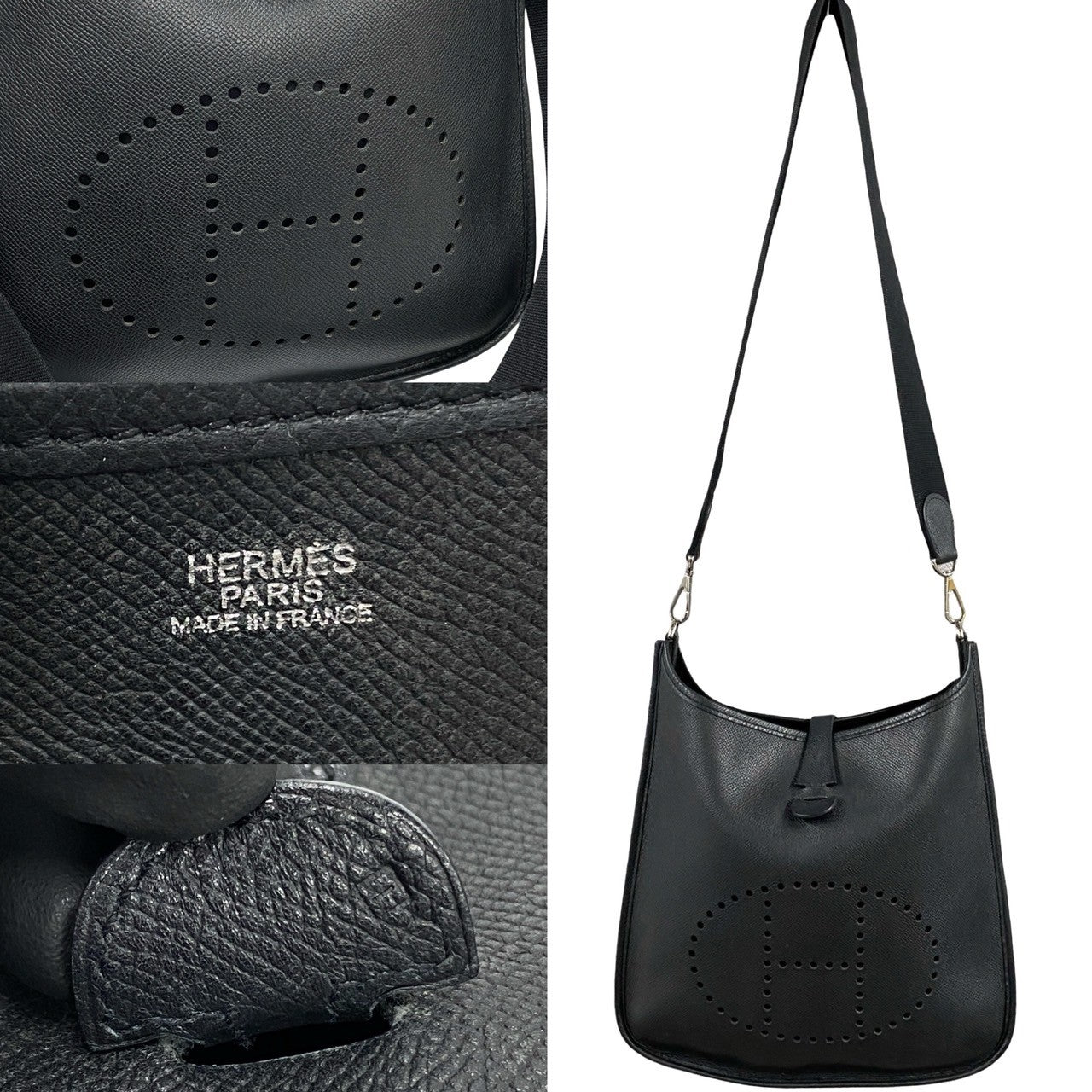 ✨新品展示品✨HERMES エブリンPM ❤️超人気ブラック✨ ✨新品展示品✨HERMES エブリンPM ❤️超人気ブラック✨