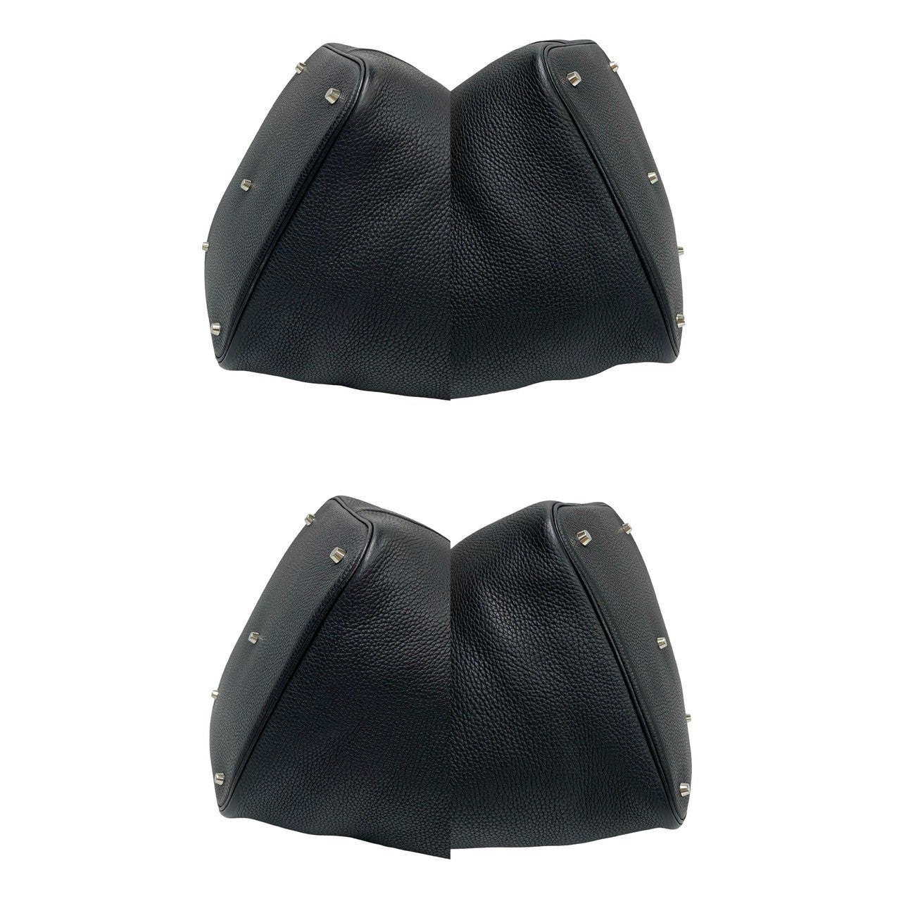 〔ヴィンテージ〕HERMES ピコタンロック18PMブラック ★SAランク ピコタンロックPM キャバン ブラック 黒[H056289CC3Y] Picotin