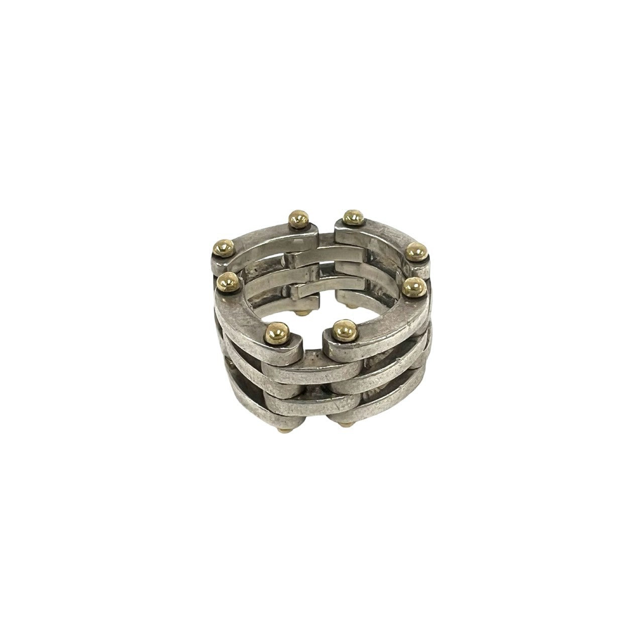 TIFFANY&Co. ティファニー ゲートリング 指輪 7号 925 K18 750G – Trip
