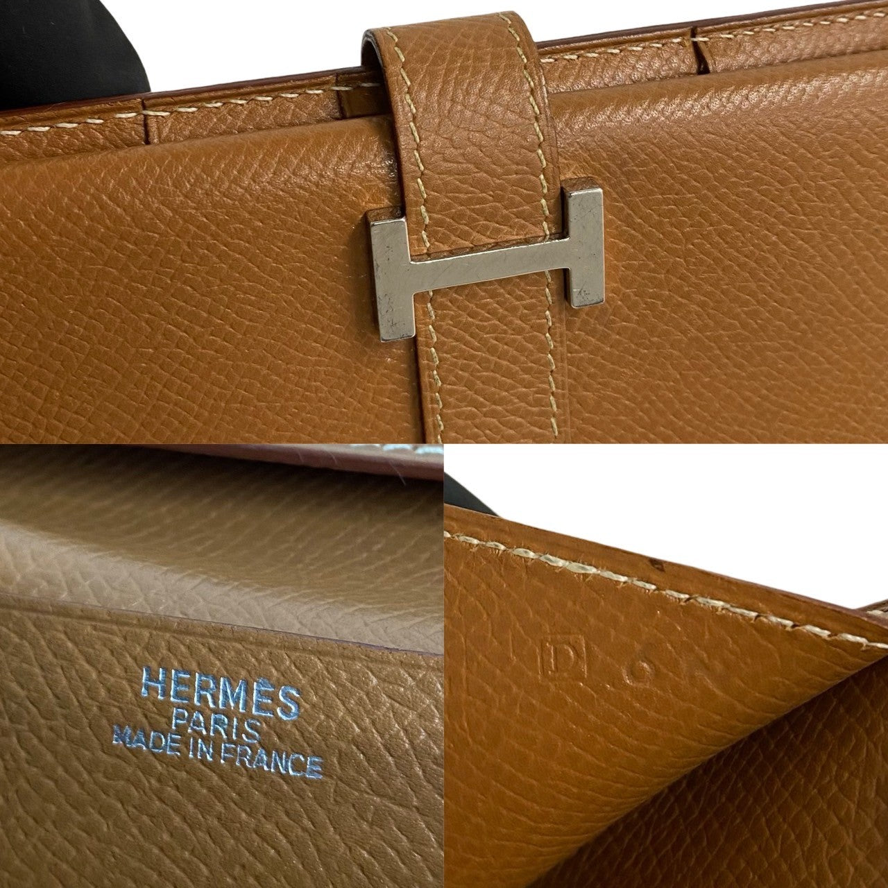 HERMES ベアン　エルメス エルメス HERMES 折り財布 ベアン コンパクト【FITHOUSE ONLINE SHOP
