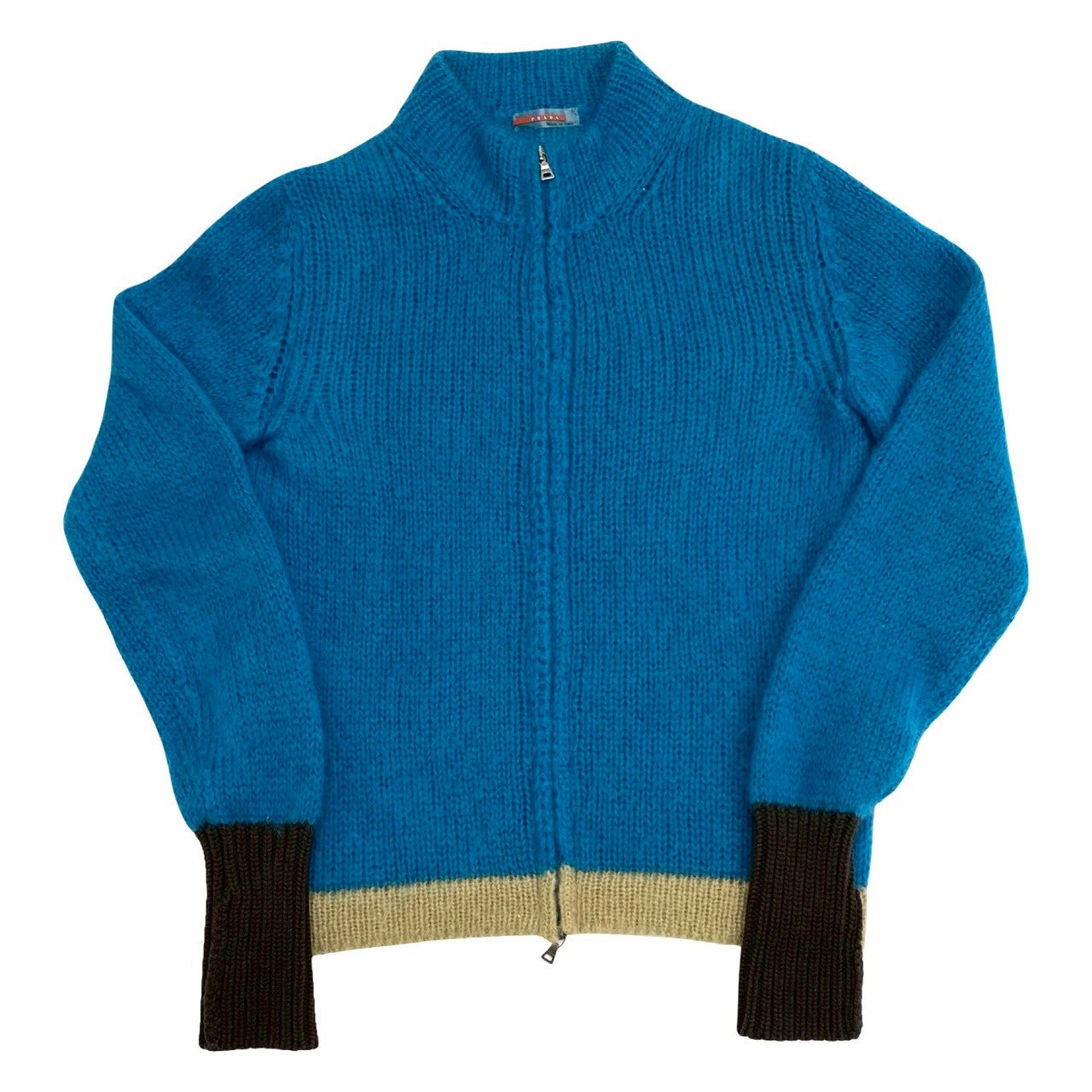 Prada ジップアップ PRADAジップアップカーディガン カーディガン