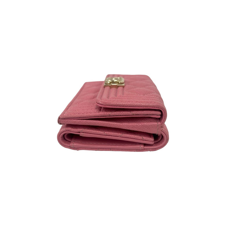 Tri-fold wallet Chanel Boy Chanel