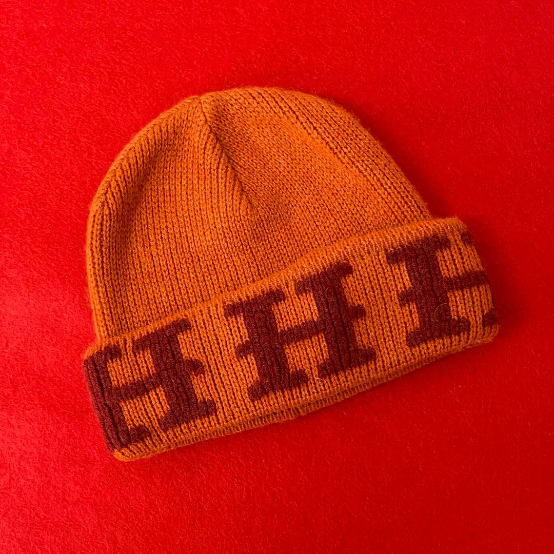 ニットキャップ エルメス