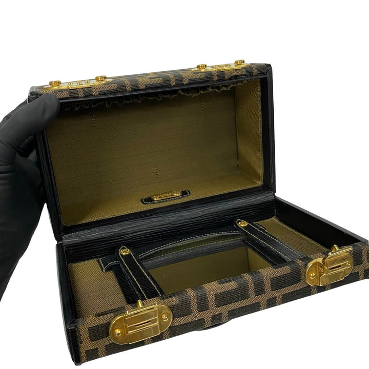 shoulder bag fendi dial lock vanity