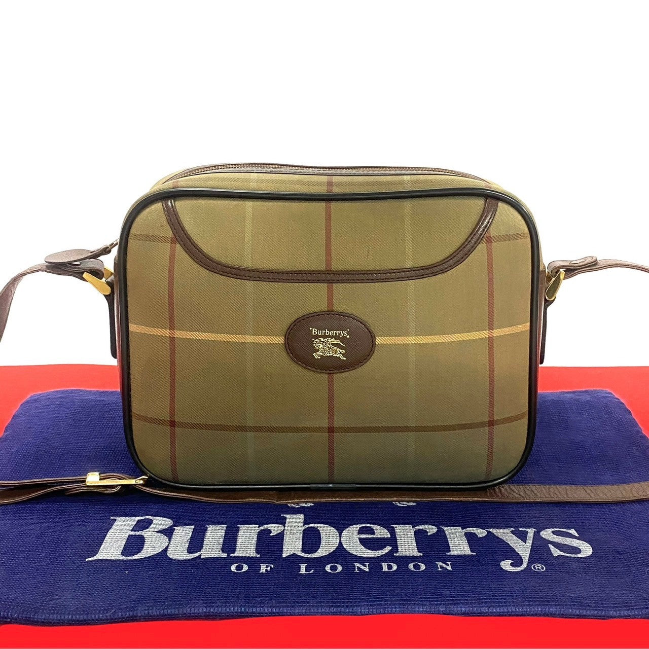 バーバリー　Burberry Burberrys バーバリーズ　ヴィンテージ Burberrys バーバリーズ (Vintage) ショルダーバッグ – Trip