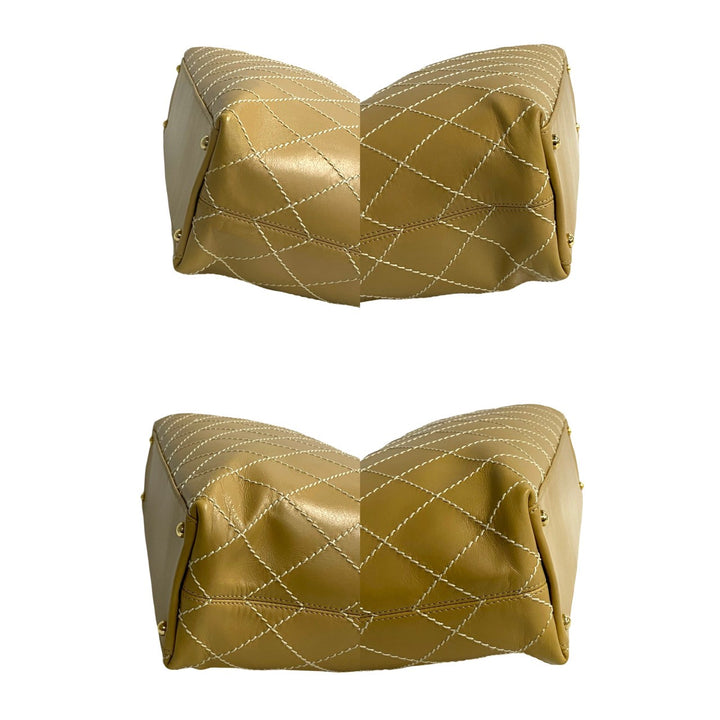 トートバッグ シャネル ワイルドステッチ