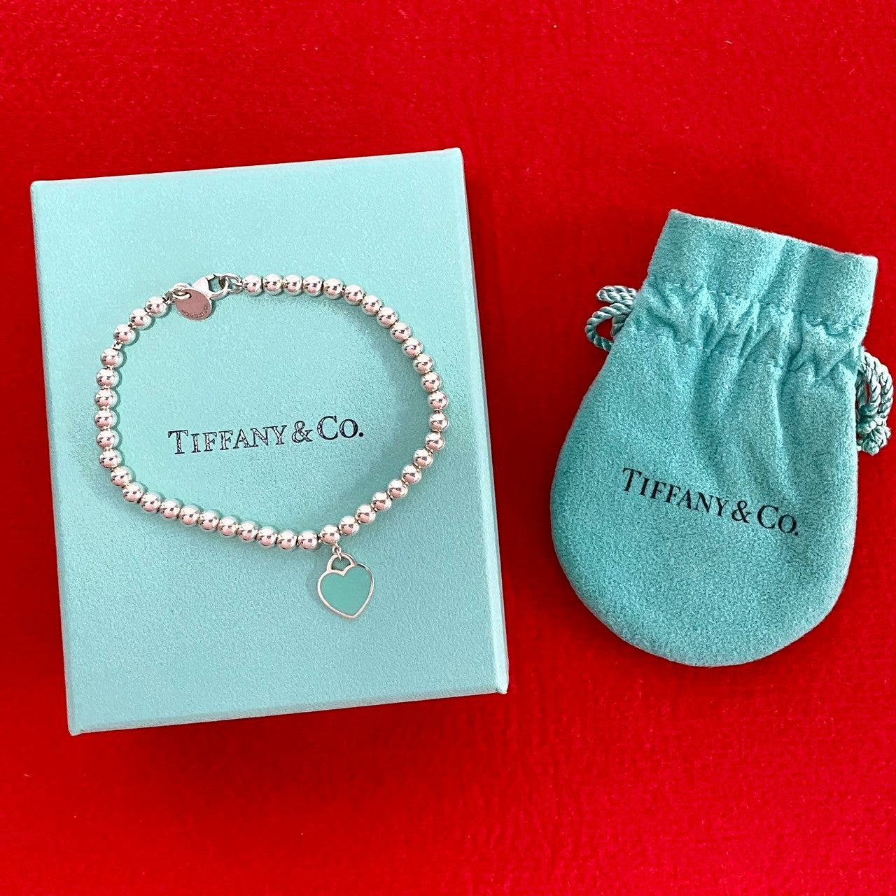 Tiffany ティファニー リターントゥハート ブレスレット ブルー 925