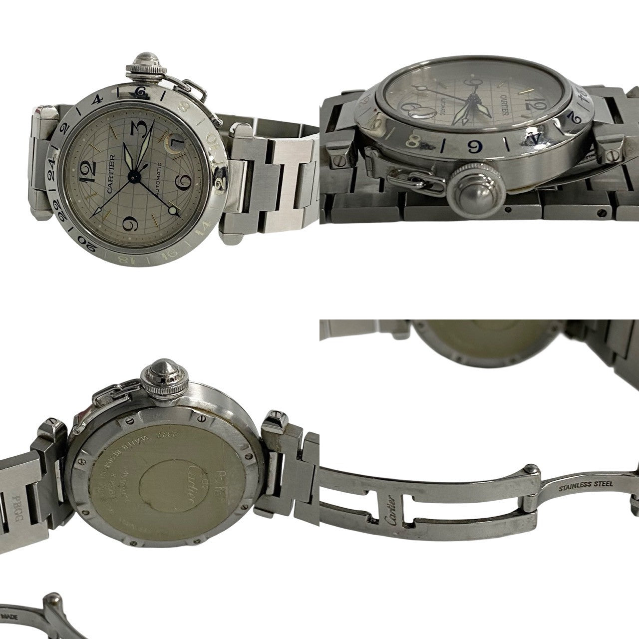 カルティエバシャC駒 即決 純正 Cartier カルティエ パシャC 駒 2コマ 18mm メンズ 腕時計