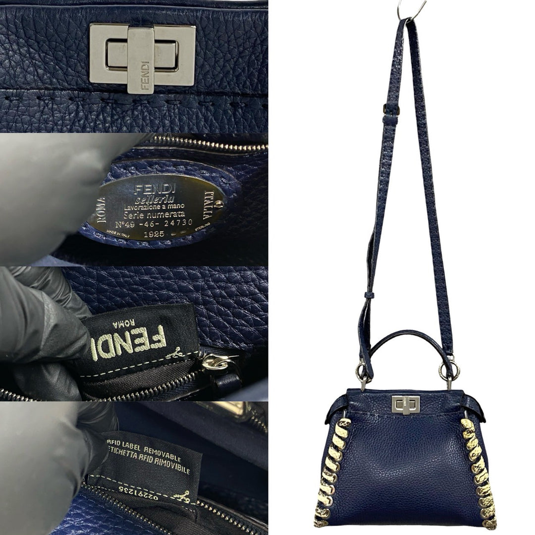 ショルダーバッグ フェンディ ピーカブー ミニ セレリア