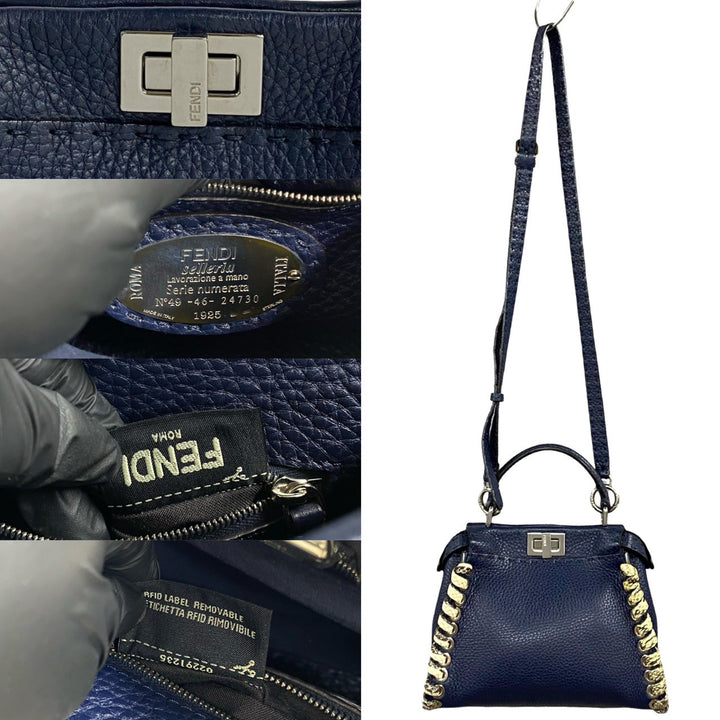 ショルダーバッグ フェンディ ピーカブー ミニ セレリア