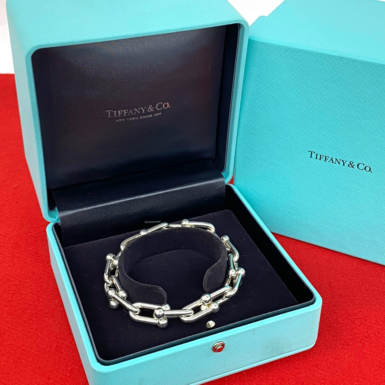 ティファニー  TIFFANY&Co. TIFFANY&Co. ティファニー ハードウェア ラージ リンク ブレスレット