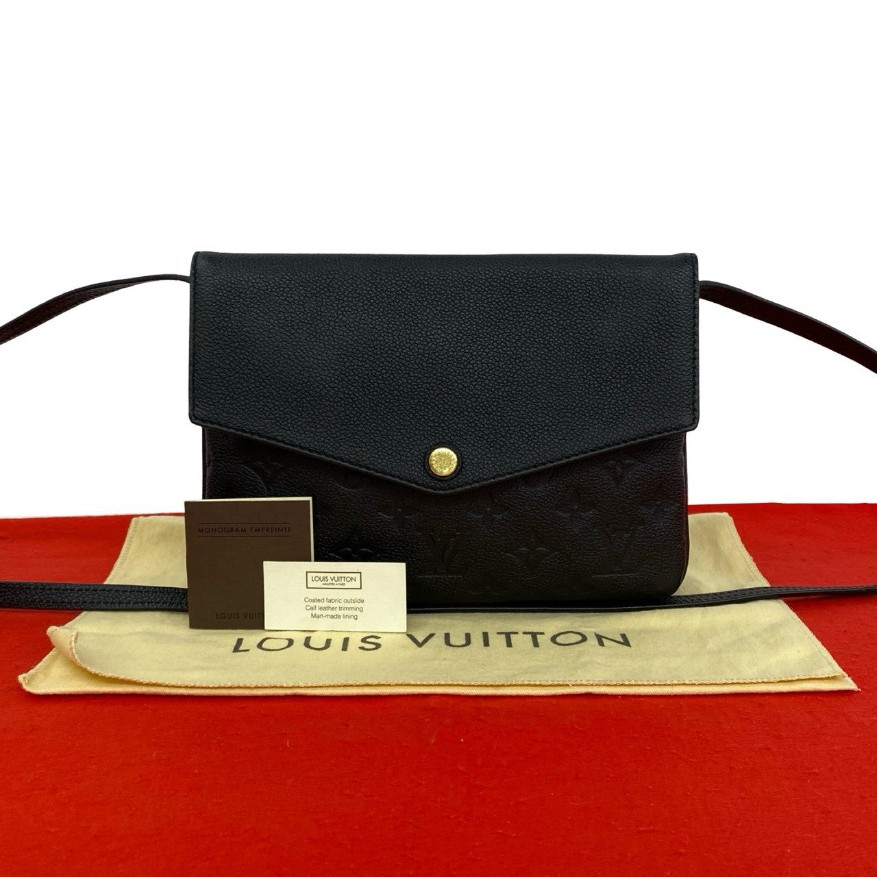 VUITTON ショルダーバッグ LOUIS VUITTON ルイヴィトン トワイス ショルダーバッグ – Trip
