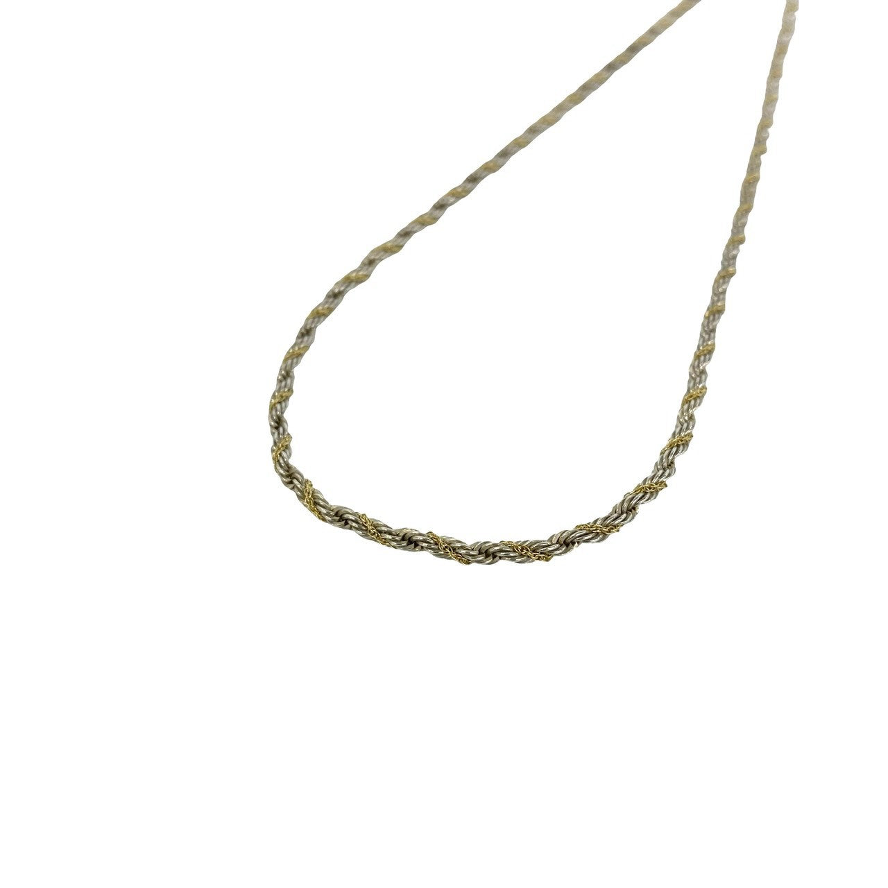 TIFFANY&Co. ティファニー (Vintage) ツイストロープ ネックレス 925