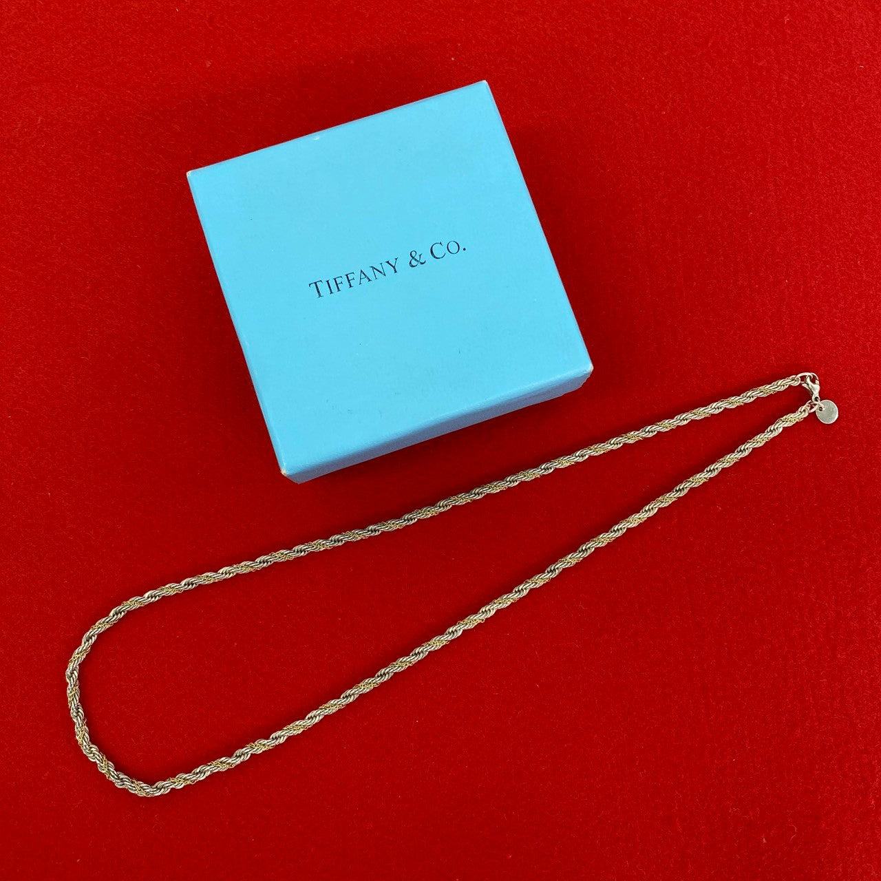 TIFFANY&Co. ティファニー (Vintage) ツイストロープ ネックレス 925