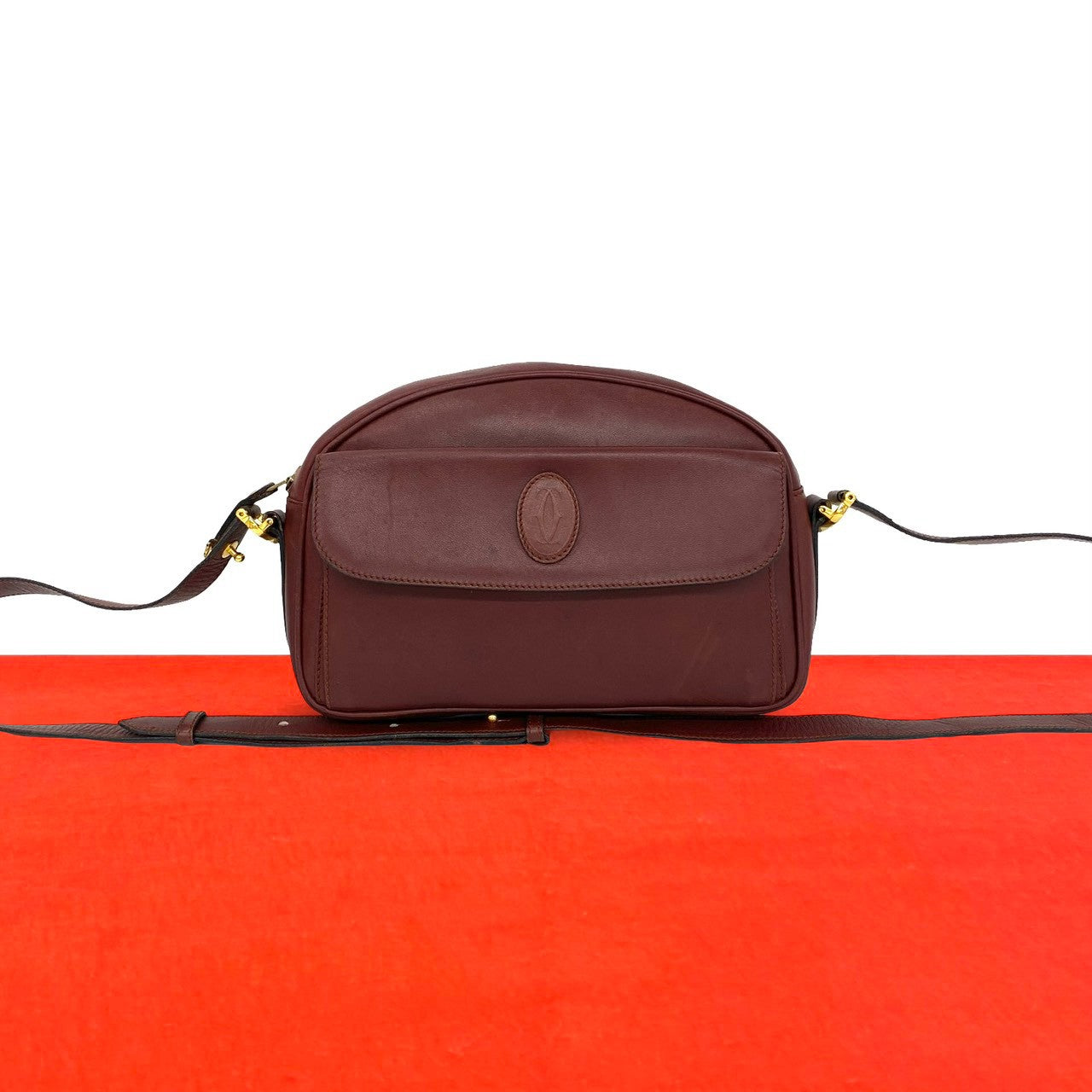 カルティエ　バッグ　ビンテージ品 CARTIER カルティエ (Vintage) ショルダーバッグ – Trip