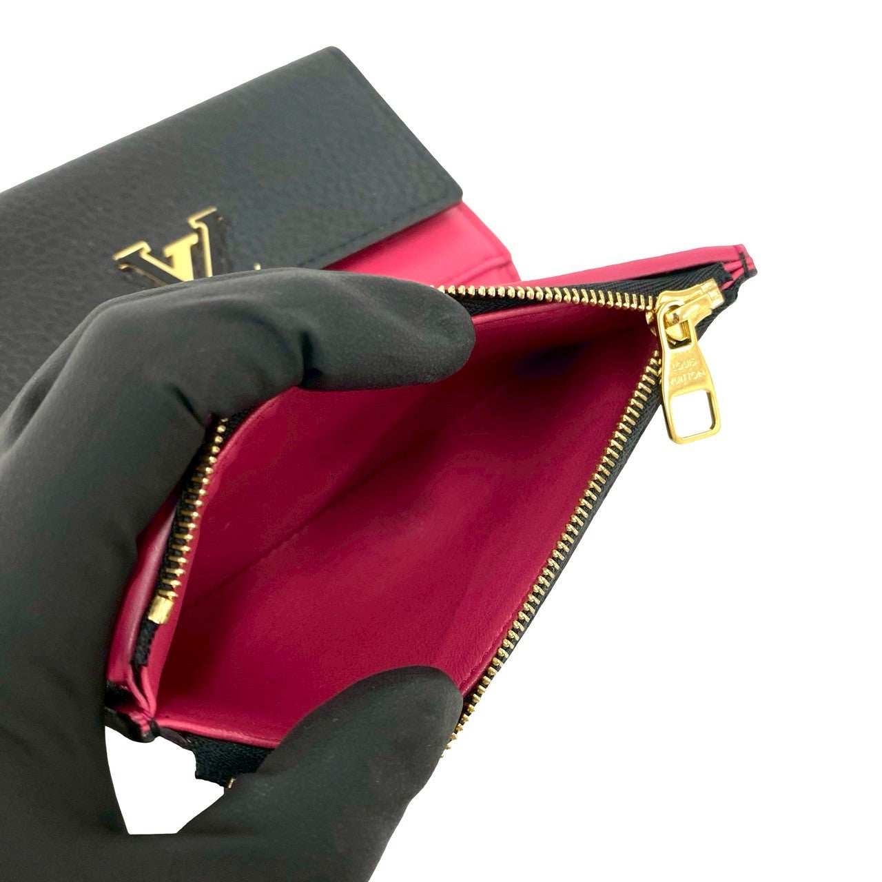 ルイヴィトン ポルトフォイユ カプシーヌ コンパクト 三つ折り LOUIS VUITTON ルイヴィトン ポルトフォイユ カプシーヌ コンパクト 三