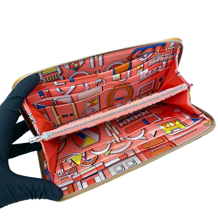 長財布 エルメス アザップ ロング シルクイン