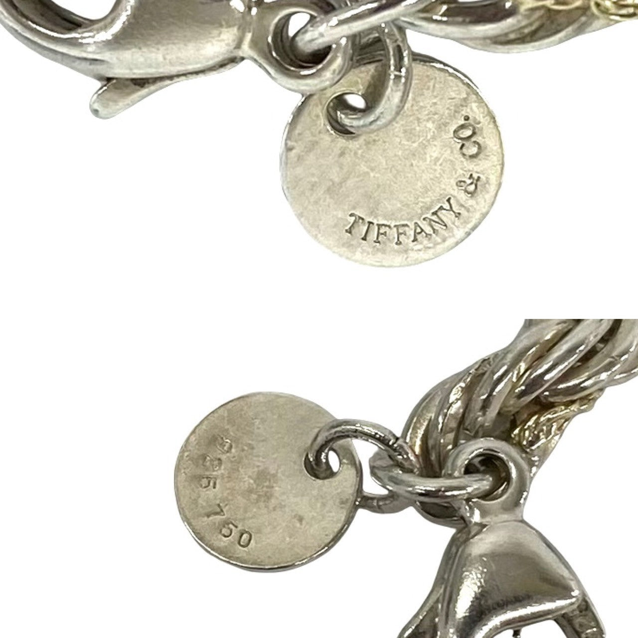 TIFFANY&Co. ティファニー (Vintage) ツイストロープ ブレスレット 925