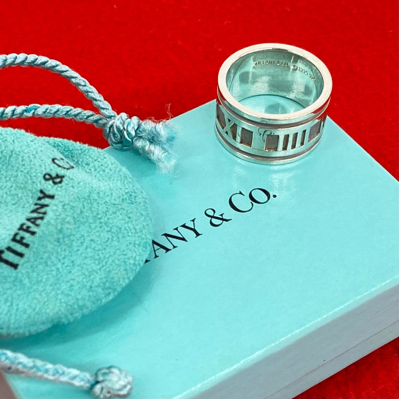 ヴィンテージティファニー アトラス ワイド リング 925 約18m 付属品完備 TIFFANY&Co. ティファニー (Vintage) アトラス ワイド リング 指輪 – Trip