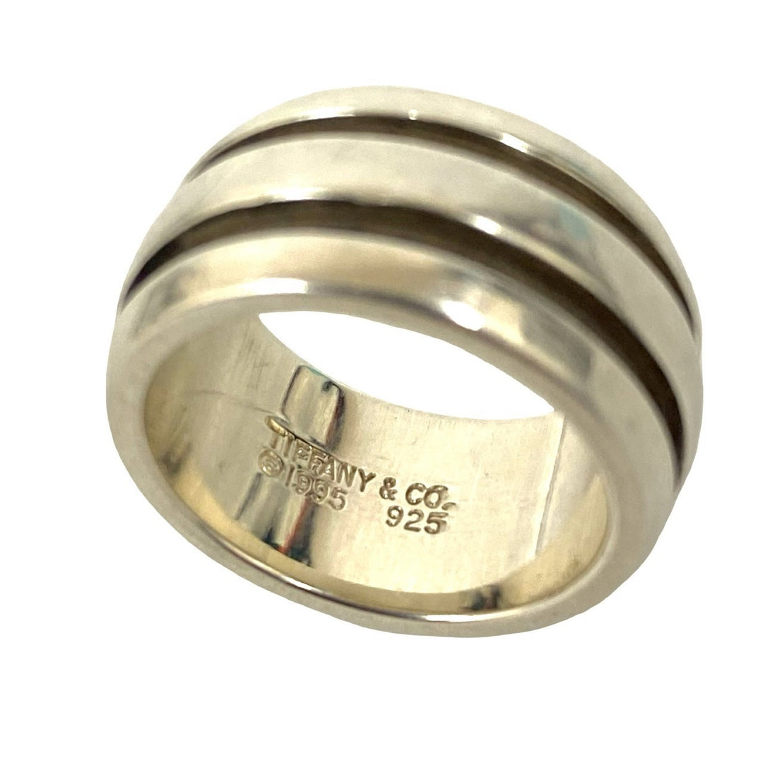 Rings Tiffany Grooved Double Line Ring