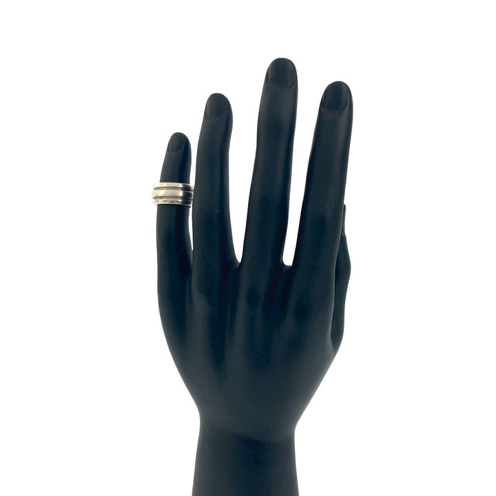 Rings Tiffany Grooved Double Line Ring