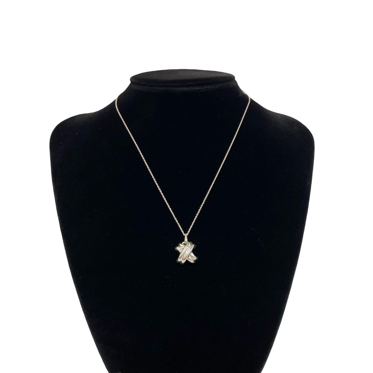 TIFFANY&Co. ティファニー (Vintage) シグネチャー クロス ネックレス