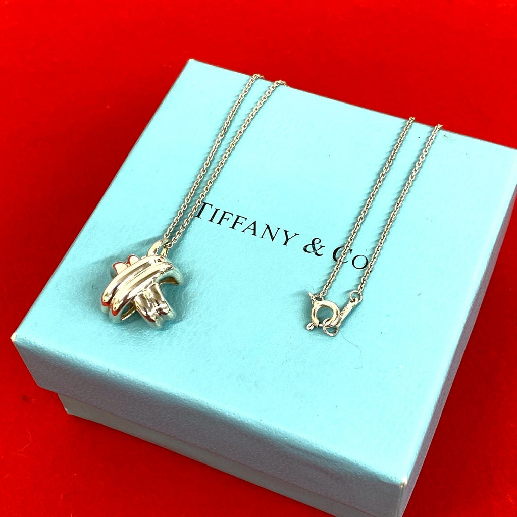 TIFFANY&Co. ティファニー (Vintage) シグネチャー クロス ネックレス