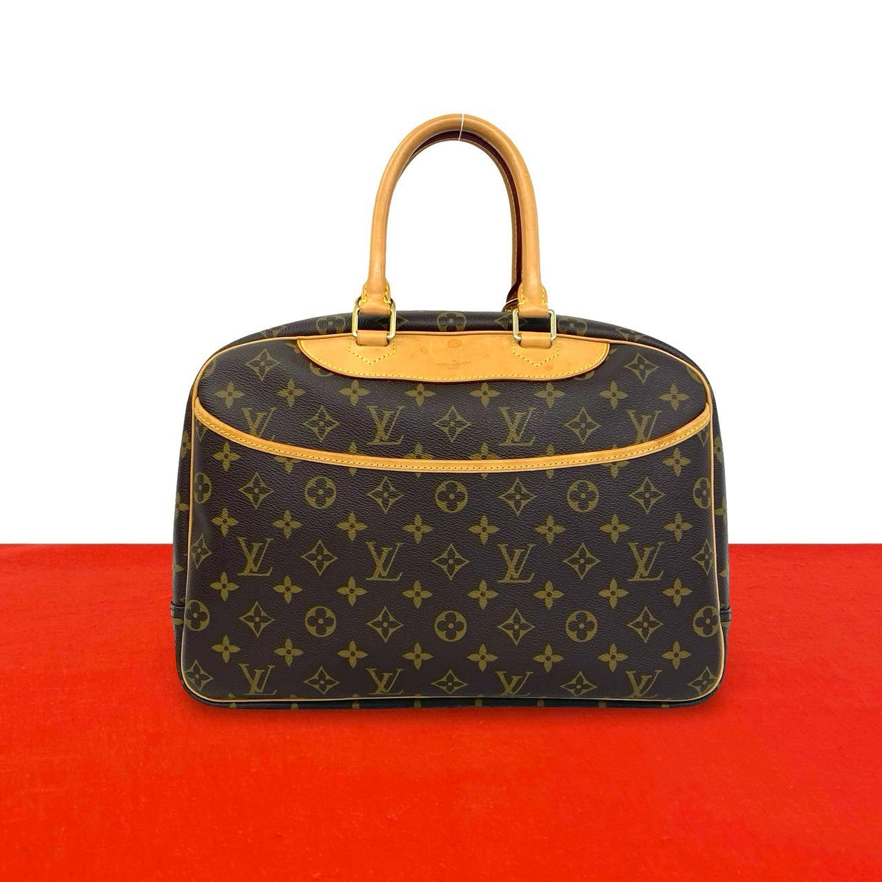ルイヴィトン ドーヴィル バッグ モノグラム LOUIS VUITTON ルイヴィトン (Vintage) ドーヴィル ハンドバッグ – Trip