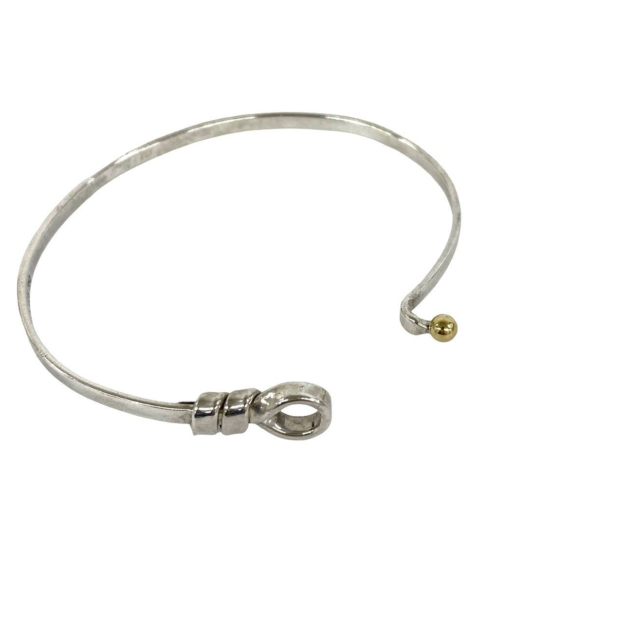 美品✨ Tiffany&Co. ティファニー フックアンドアイ バングル 925 TIFFANY&Co. ティファニー (Vintage) フック＆アイ バングル