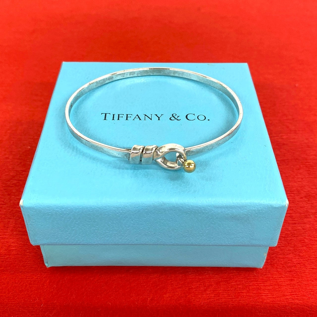 TIFFANY&Co. ティファニー (Vintage) フック＆アイ バングル