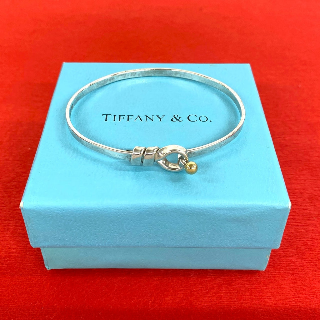 【マリーちゃん】ティファニー　バングル　フックアイ TIFFANY&Co. ティファニー (Vintage) フック＆アイ バングル