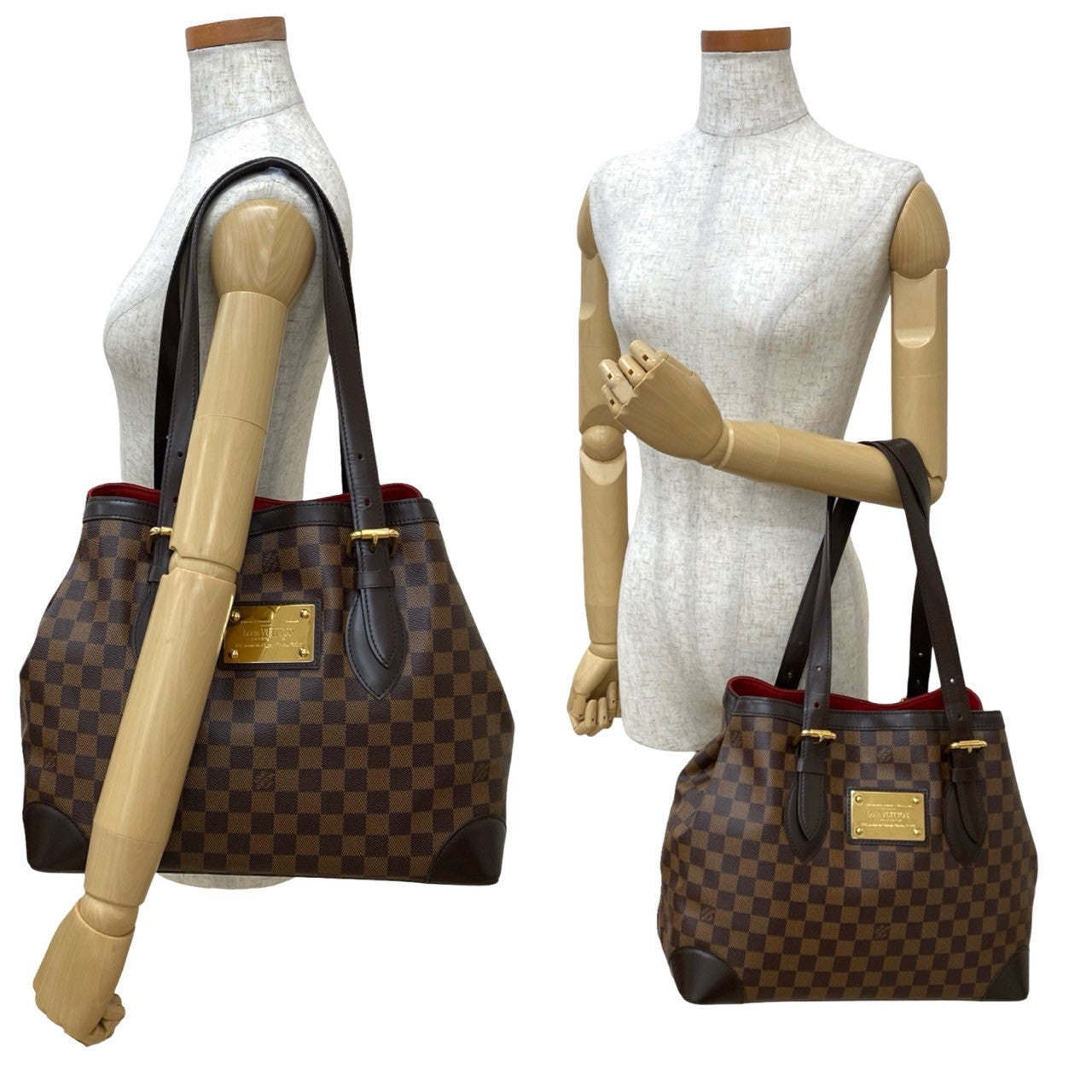 ハムステッドmm ルイヴィトン ハムステッドMM トートバッグ ダミエ