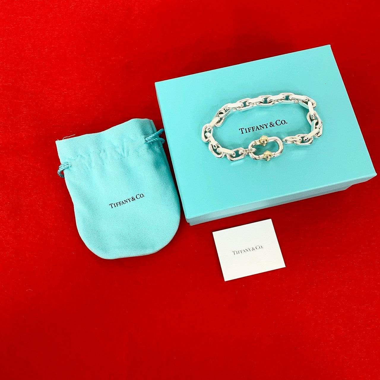 TIFFANY&Co. ティファニー メイカーズ ナロー チェーン ブレスレット