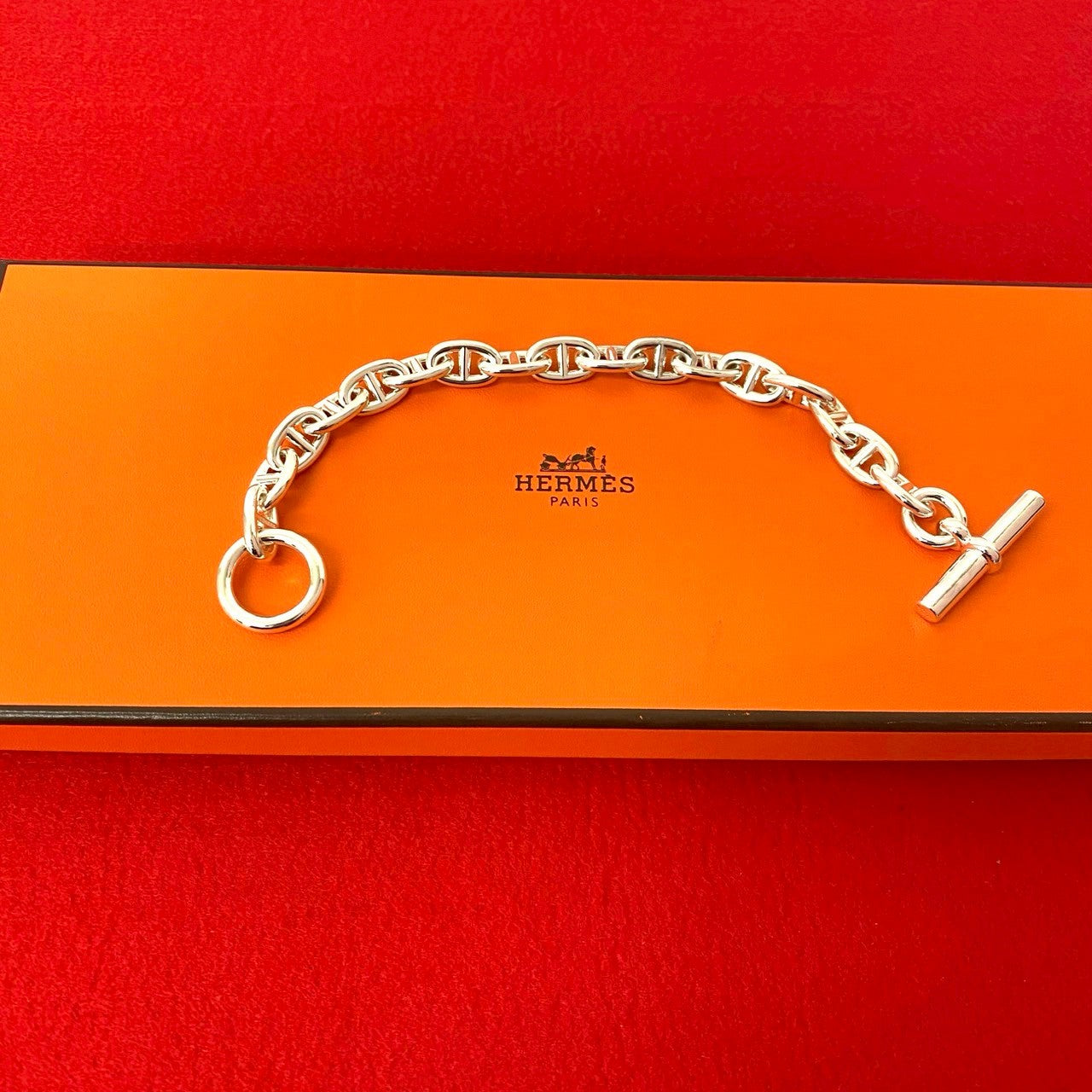 エルメス hermes シェーヌダンクル mm17 エルメス ブレスレット シェーヌダンクル MM 17コマ | 東京銀座の