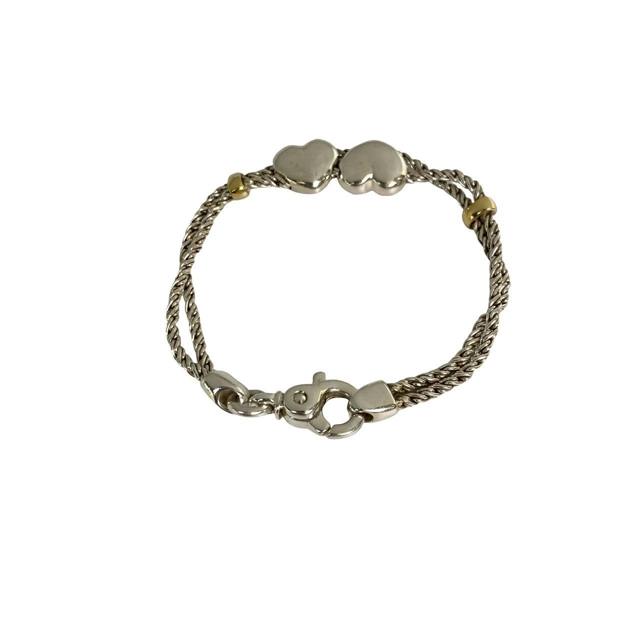 TIFFANY&Co. ティファニー ダブルロープ ハート ブレスレット – Trip