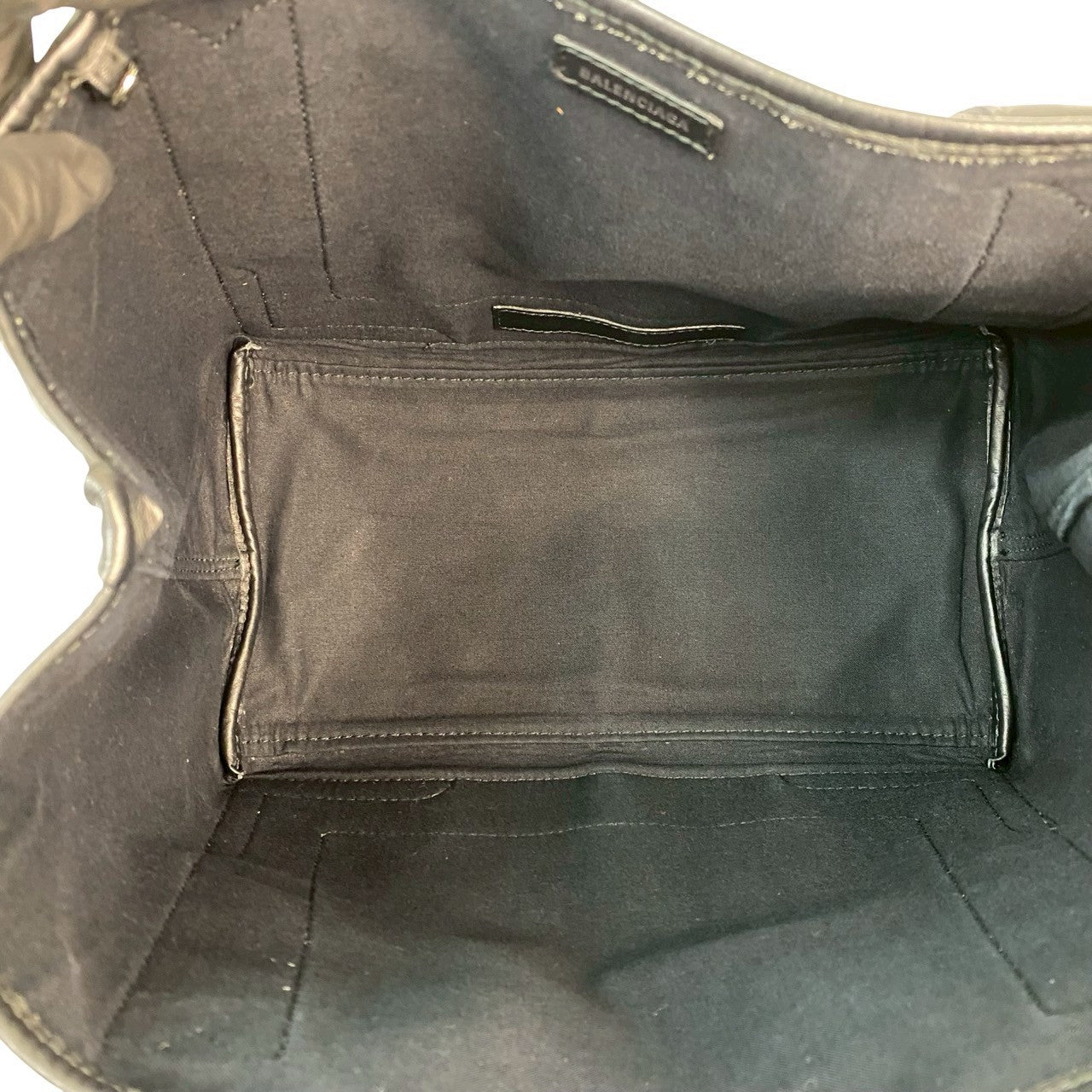 BALENCIAGA バレンシアガ ネイビーカバス S トートバッグ – Trip